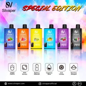 Details of Silvaper 24000 Puffs 20MG