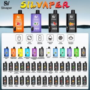 Flavors of Silvaper 24000 Puffs 20MG