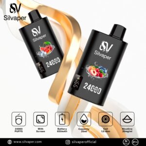 Silvaper 24000 Puffs 20MG Specifications