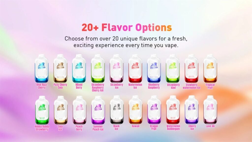 20+ Flavor Options of JNR Lion King 42000 Puffs 20MG