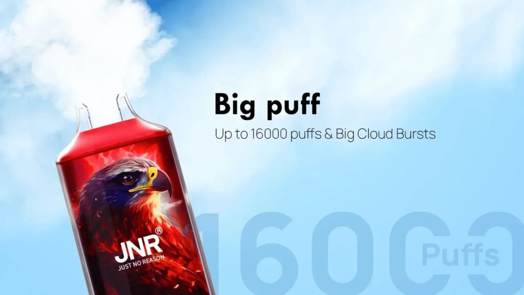 Big Puff of JNR Falcon 16000 Puffs 20MG