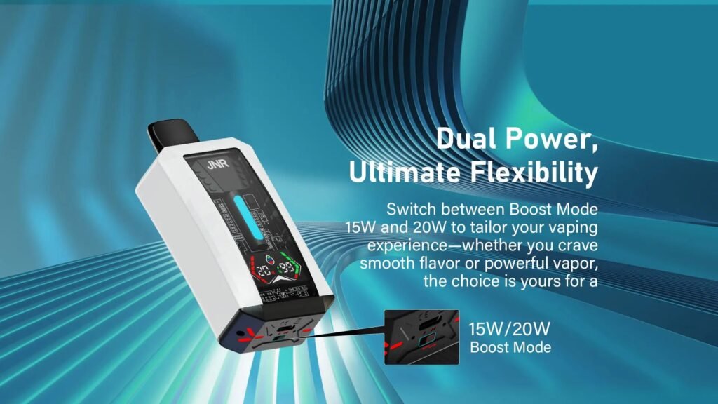 Dual Power & Ultimate Flexibility of JNR Tank Pro 33000 Puffs 20MG