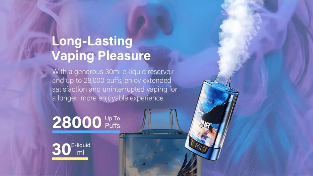 E Liquid Details of JNR Falcon Pro 28000 Puffs 20MG