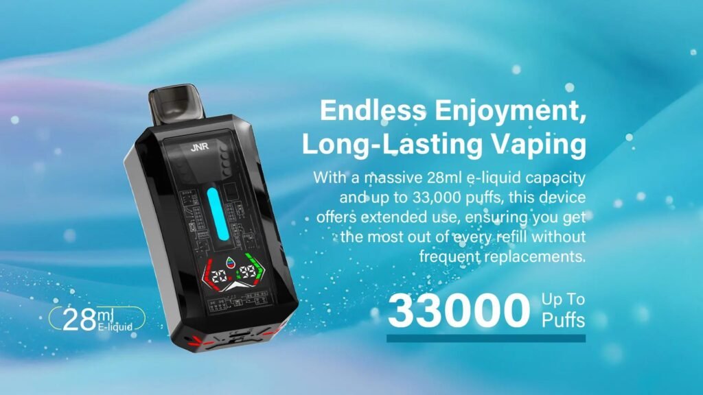 E Liquid Details of JNR Tank Pro 33000 Puffs 20MG