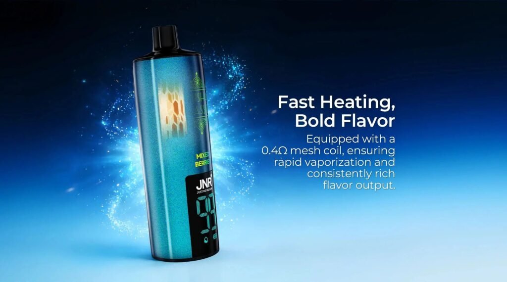 Fast Heating & Bold Flavor of JNR Shisha Classic 46000 Puffs 20MG