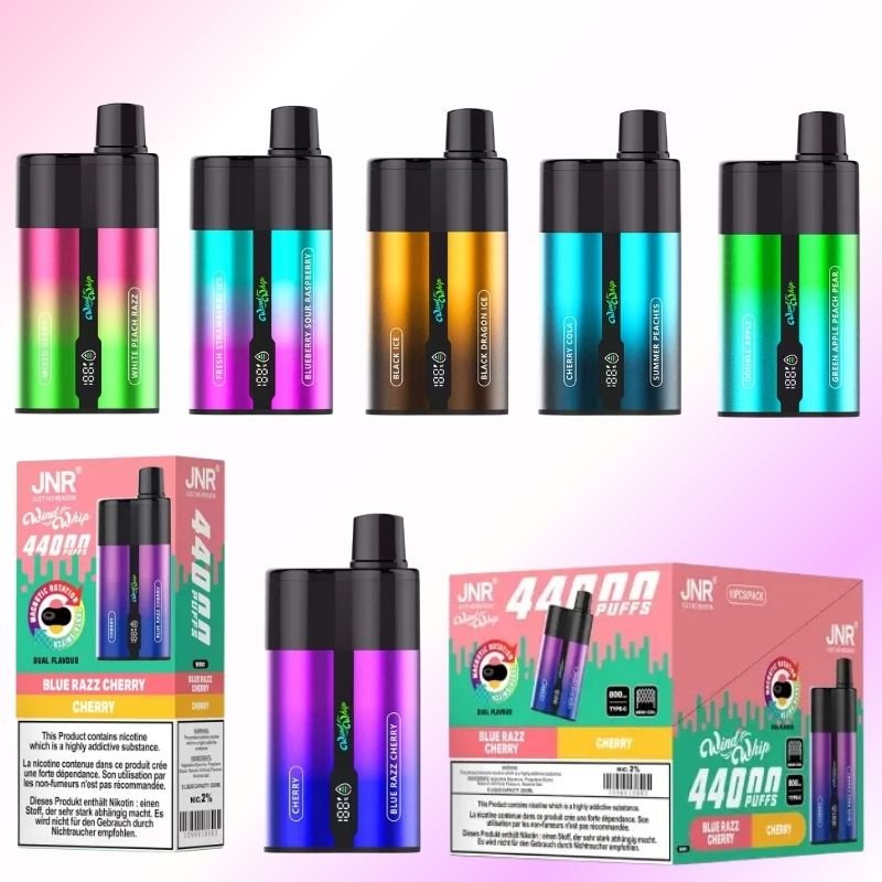 Flavors of JNR Wind Whip 2In1 44000 Puffs 20MG