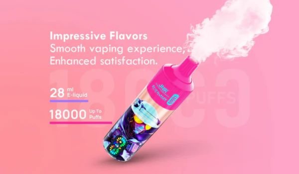 Impressive Flavors of JNR Alien Max 18000 Puffs 20MG
