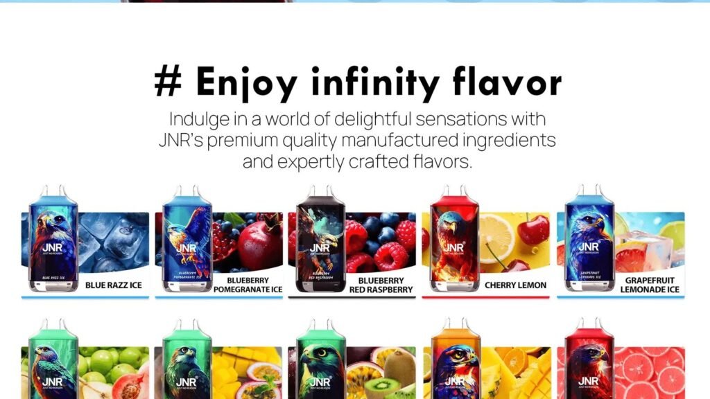 JNR Falcon 16000 Puffs 20MG Flavors 1