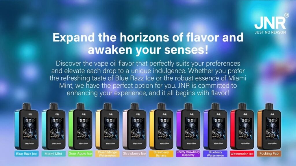 JNR Media Max 40000 Puffs 50MG All Flavors