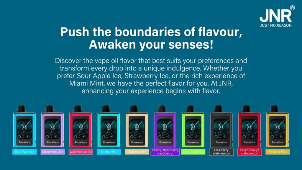 JNR Phonevape 30000 Puffs 20MG All Flavors