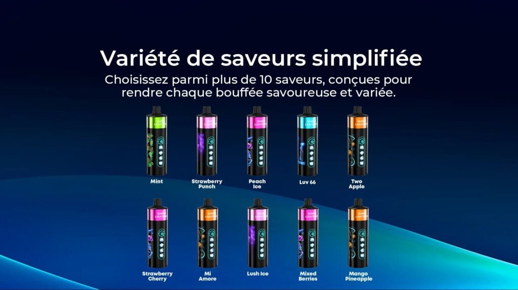 JNR Shisha Lightning 34000 Puffs 20MG All Flavors