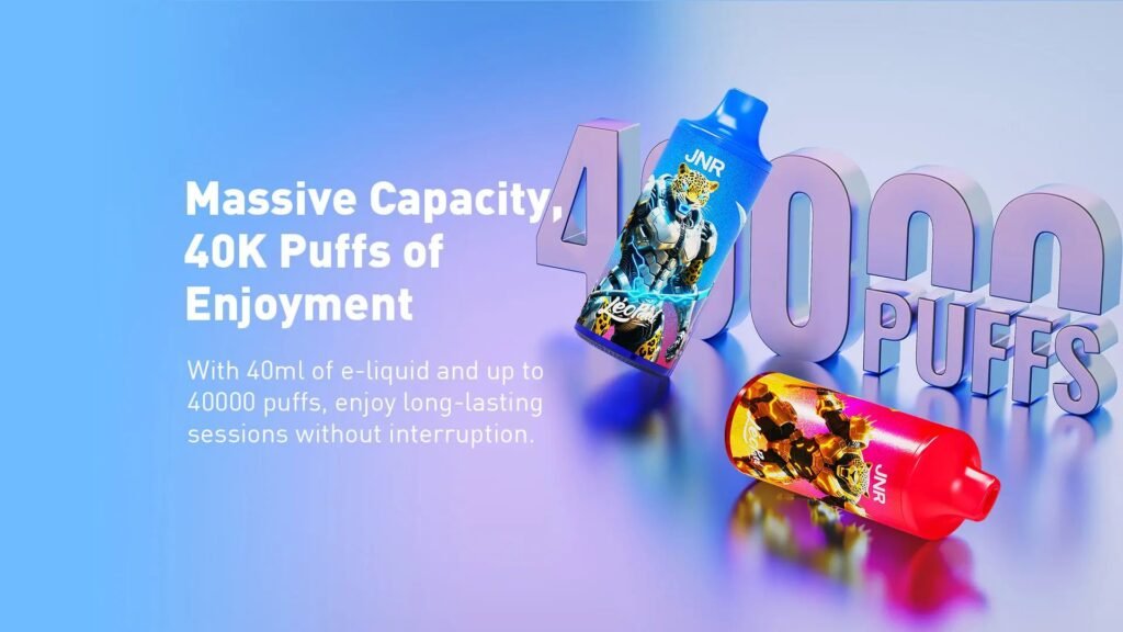 Massive Capacity & 40K Puff of Enjoyment with JNR Leopard 40000 Puffs 20MG
