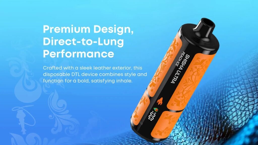 Premium Design with DTL Performance of JNR Shisha Ultra 45000 Puffs 20MG