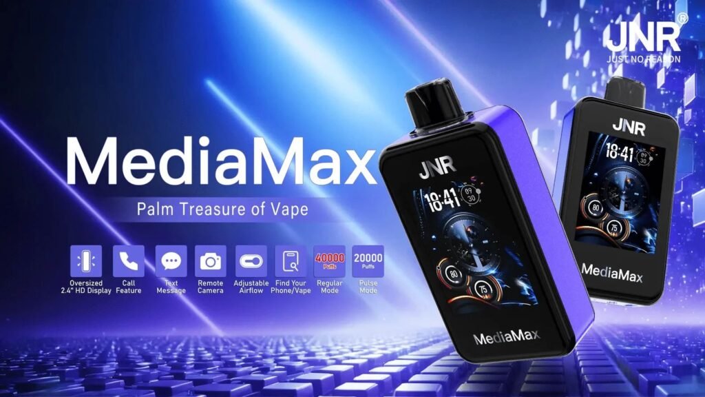 Specifications of JNR Media Max 40000 Puffs 20MG