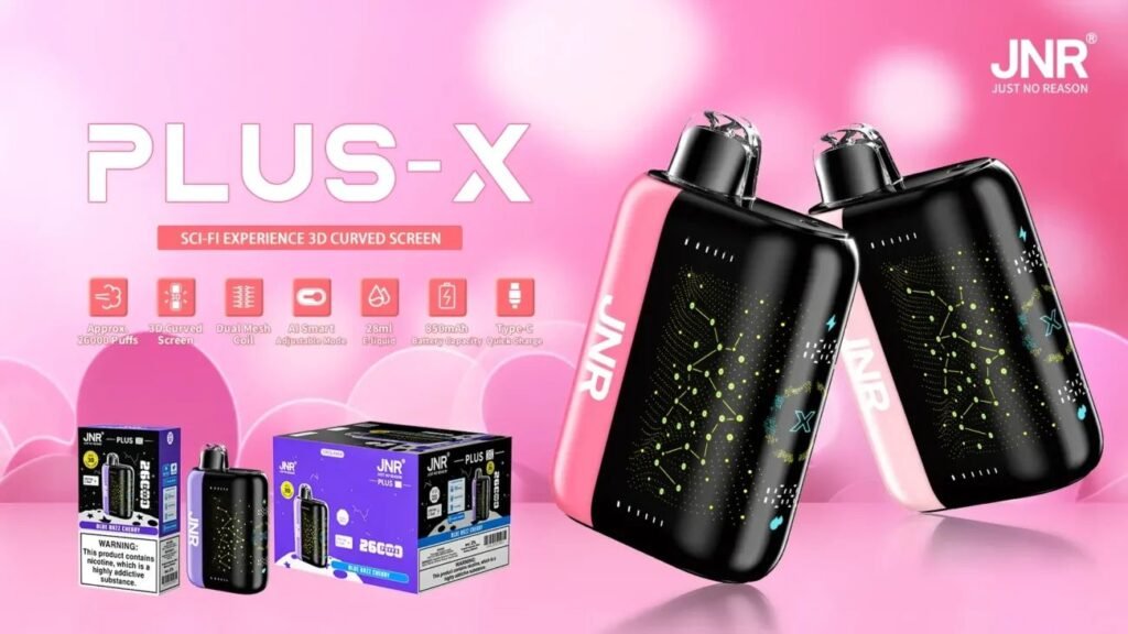 Specifications of JNR Plus X 26000 Puffs 20MG