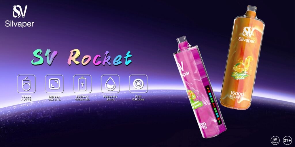 Silvaper Silva Rocket 16000 Puffs 3MG Details