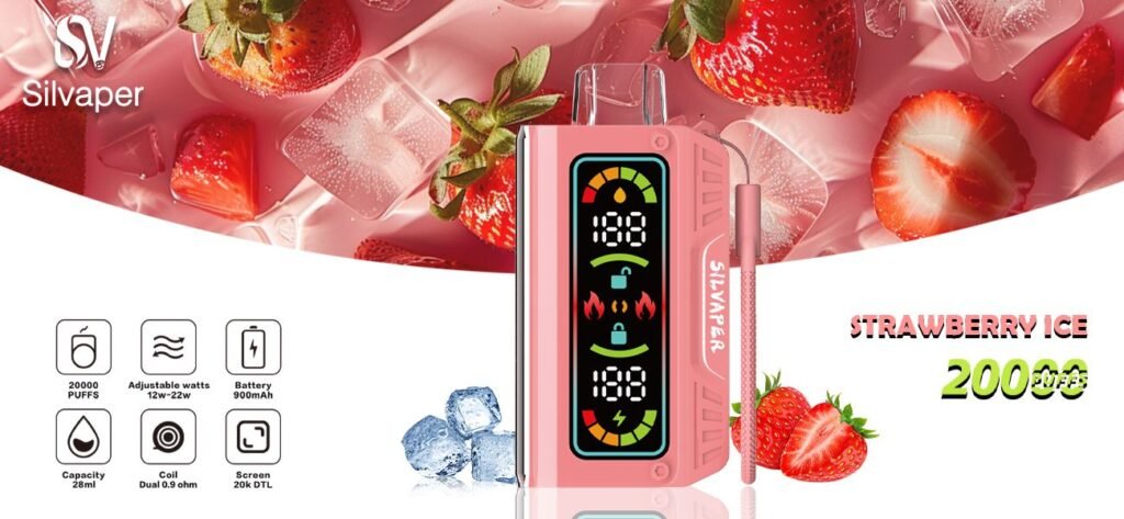 Specifications of Silvaper Silva Rocket 20000 Puffs 20MG