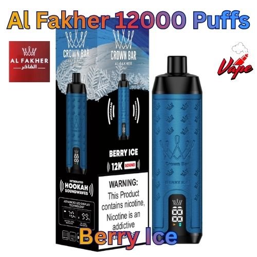 Al Fakher 12000 Puffs Berry Ice
