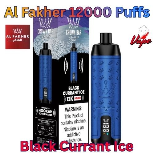 Al Fakher 12000 Puffs Black Currant Ice