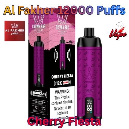 Al Fakher 12000 Puffs Cherry Fiesta