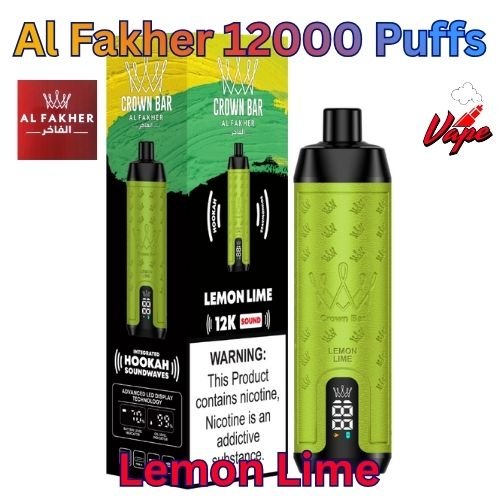 Al Fakher 12000 Puffs Lemon Lime
