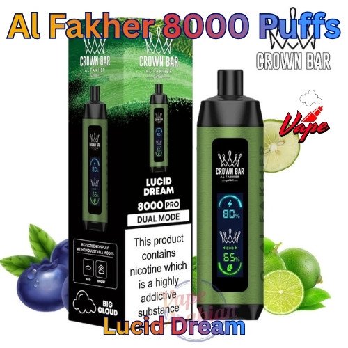 Al Fakher 8000 Puffs Lucid Dream