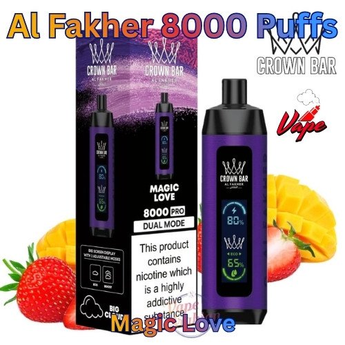 Al Fakher 8000 Puffs Magic Love