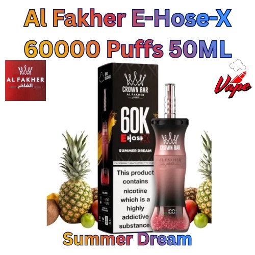 Al Fakher E-Hose-X 60000 Puffs 50ML Summer Dream