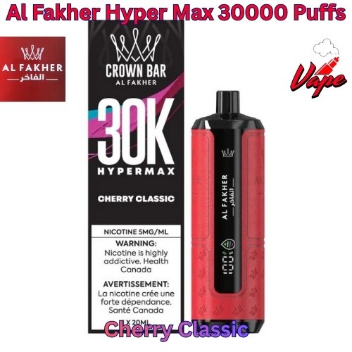 Al Fakher Hyper Max 30000 Puffs Cherry Classic