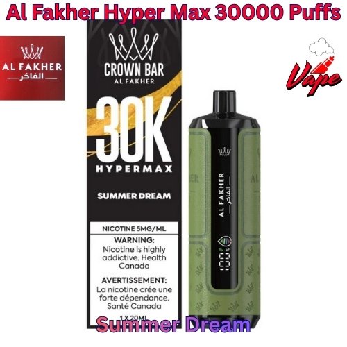 Al Fakher Hyper Max 30000 Puffs Summer Dream