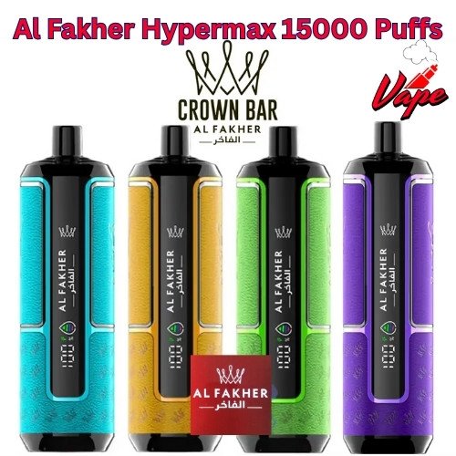 Al Fakher Hypermax 15000 Puffs All Flavors