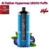 Al Fakher Hypermax 15000 Puffs Berry Blue