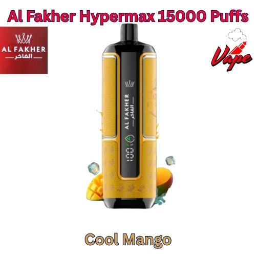 Al Fakher Hypermax 15000 Puffs Cool Mango