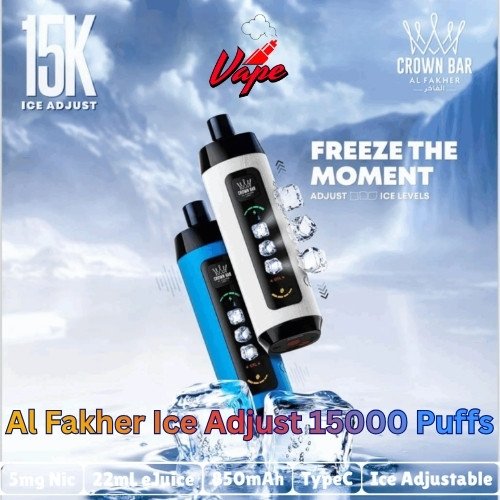 Al Fakher Ice Adjust 15000 Puffs All Flavors (1)