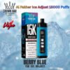 Al Fakher Ice Adjust 15000 Puffs Berry Blue