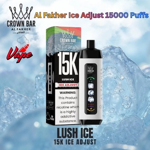 Al Fakher Ice Adjust 15000 Puffs Lush Ice