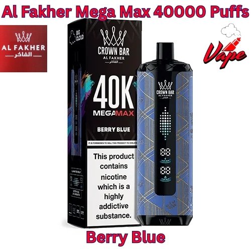 Al Fakher Mega Max 40000 Puffs Berry Blue