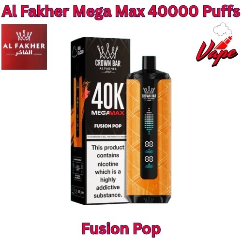 Al Fakher Mega Max 40000 Puffs Fusion Pop