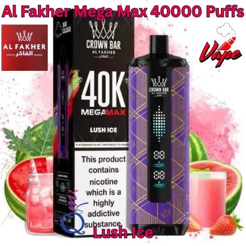 Al Fakher Mega Max 40000 Puffs Lush Ice