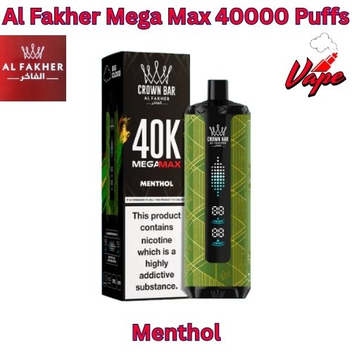 Al Fakher Mega Max 40000 Puffs Menthol