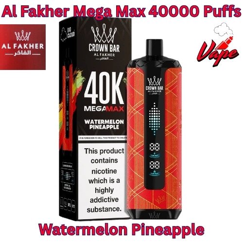Al Fakher Mega Max 40000 Puffs Watermelon Pineapple