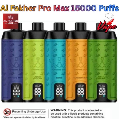Al Fakher Pro Max 15000 Puffs All Flavors