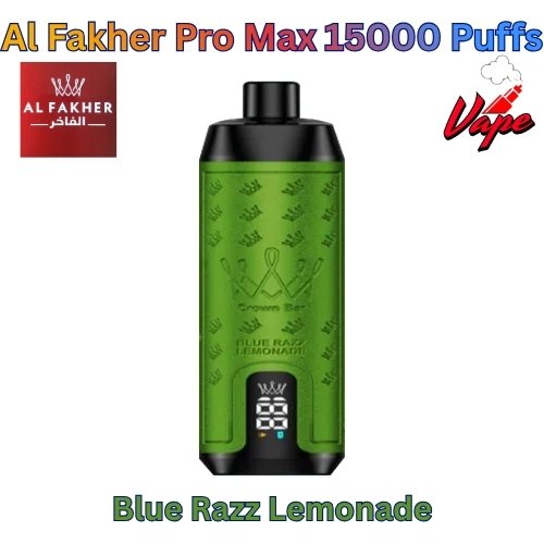 Al Fakher Pro Max 15000 Puffs Blue Razz Lemonade