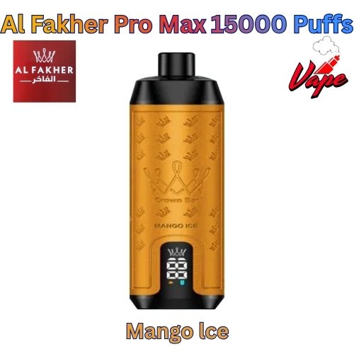 Al Fakher Pro Max 15000 Puffs Mango lce