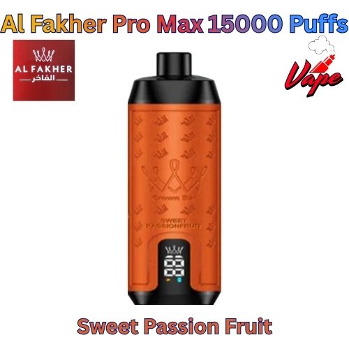 Al Fakher Pro Max 15000 Puffs Sweet Passion Fruit