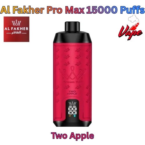 Al Fakher Pro Max 15000 Puffs Two Apple