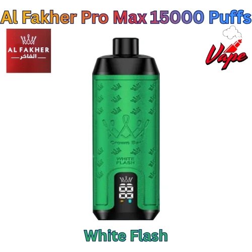 Al Fakher Pro Max 15000 Puffs White Flash