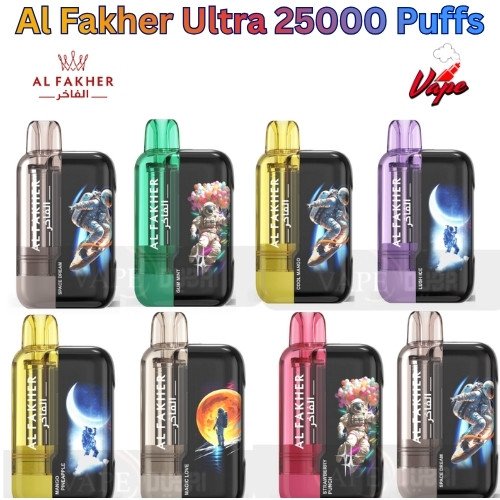 Al Fakher Ultra 25000 Puffs All Flavors