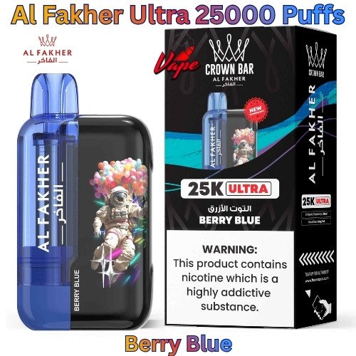 Al Fakher Ultra 25000 Puffs Berry Blue
