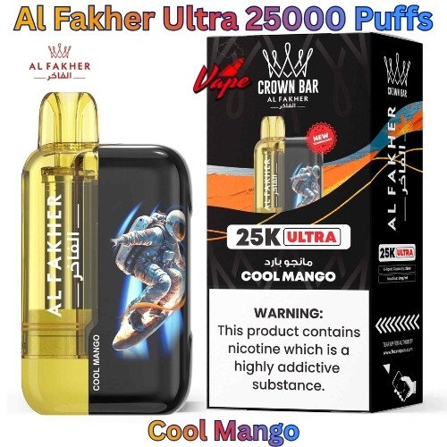 Al Fakher Ultra 25000 Puffs Cool Mango
